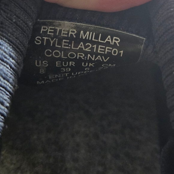 Peter Millar Women’s Sooth Blue Hyperlight Glide Slip On Shoe Sneakers Size 8 - Picture 5 of 8